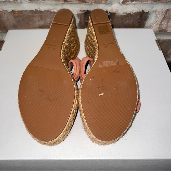 Knotted Pink Suede Heel - Picture 9 of 10